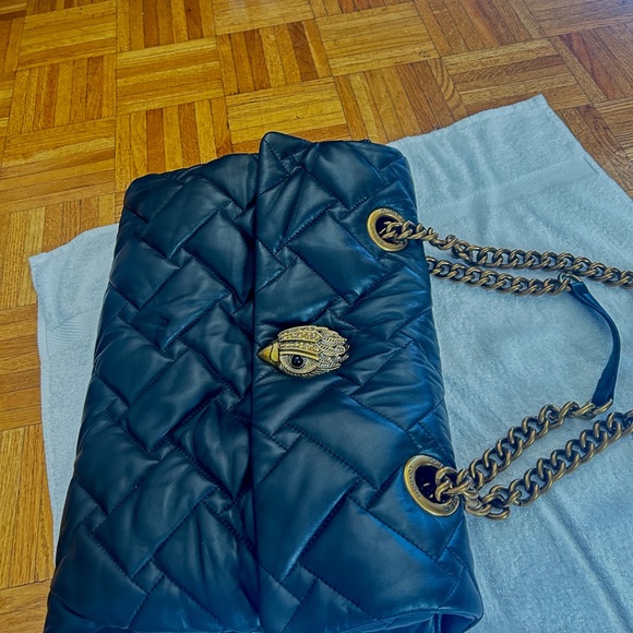 Kurt Geiger Black Quilted XXL Kensington Bag - Picture 8 of 8